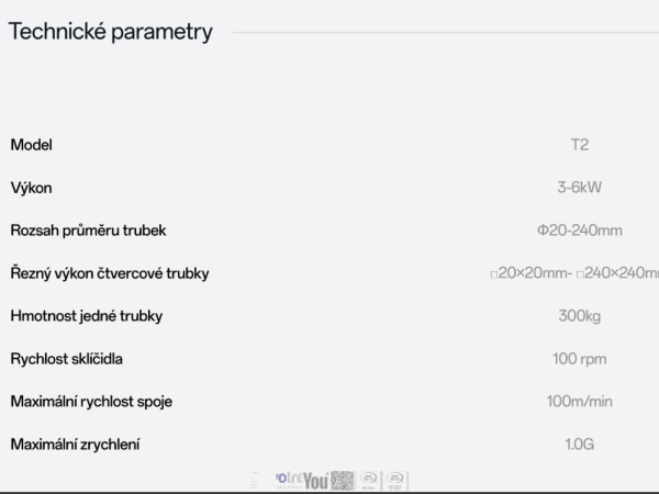 Trubkový laser informace